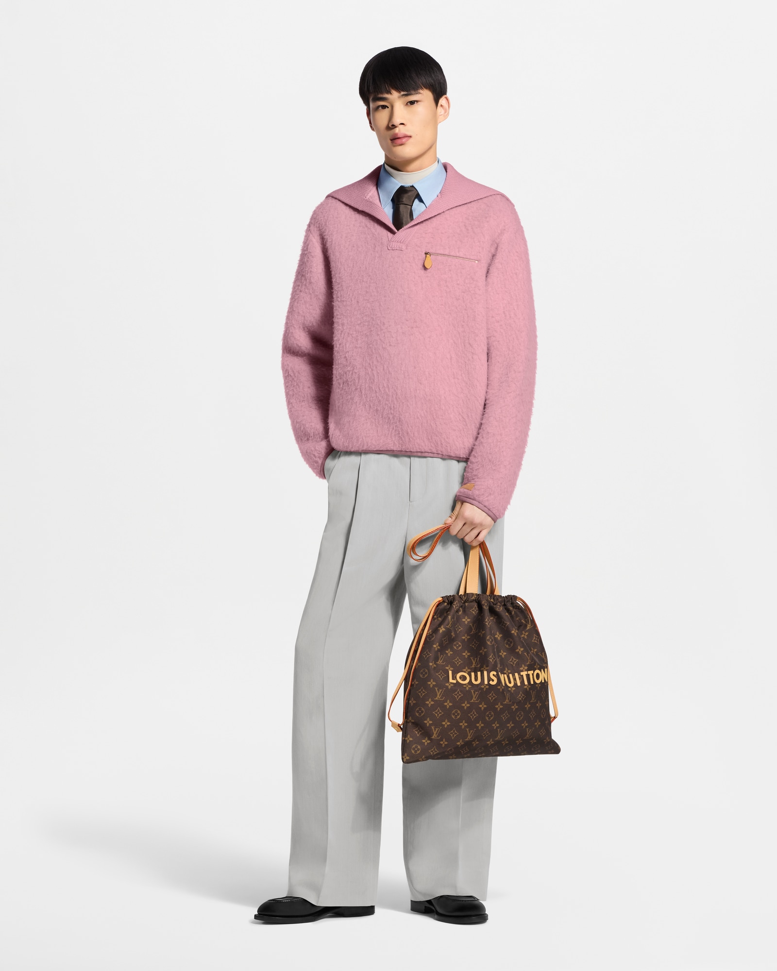 Dust Bag Tote Louis Vuitton Silk Tech G76 - Bags and Small Leather